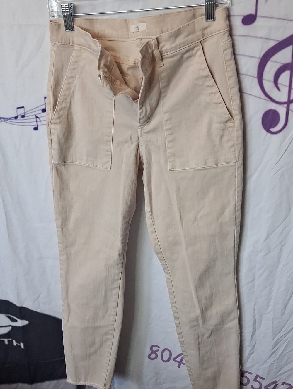 LOFT Light Beige Women's Pants